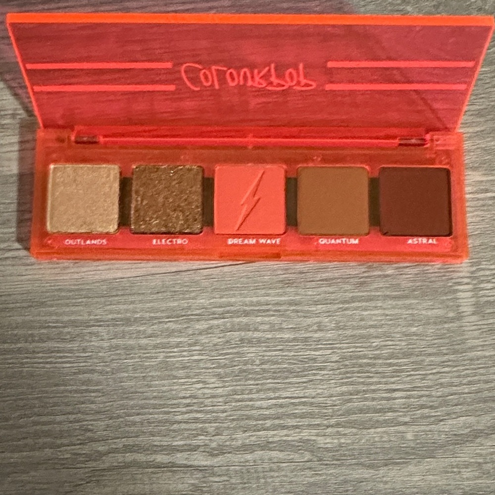 NWOT Colourpop Eyeshadow Palette - Cream, Brown, Pink - Picture 2 of 4